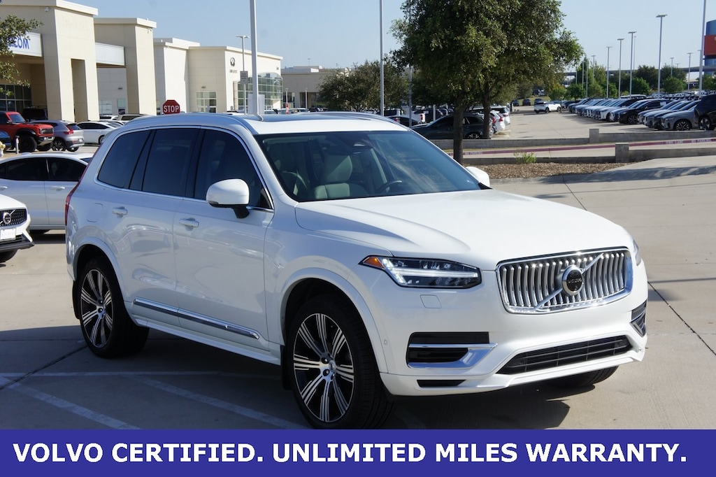Certified 2024 Volvo XC90 Recharge Plug-In Hybrid T8 Plus Bright Theme 7 Passenger SUV