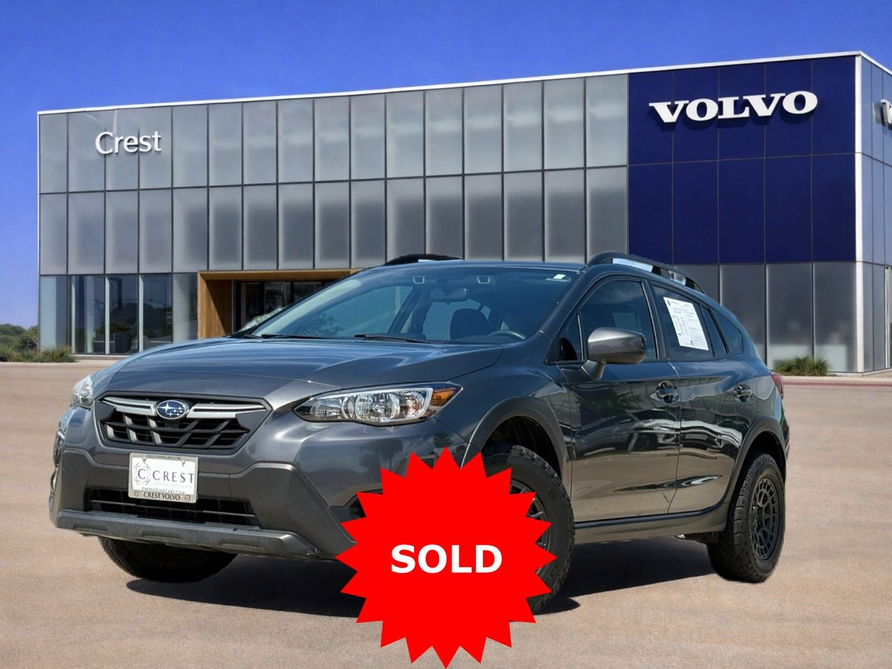 Magnetite Gray Metallic 2022 Subaru Crosstrek Premium AWD SUV / Crossover All-Wheel Drive Continuously Variable Transmission