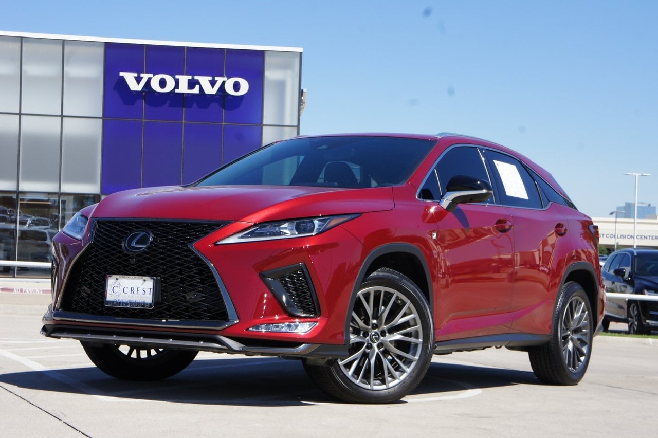 Used 2022 Lexus RX 350 F SPORT with VIN 2T2YZMDA5NC353426 for sale in Frisco, TX