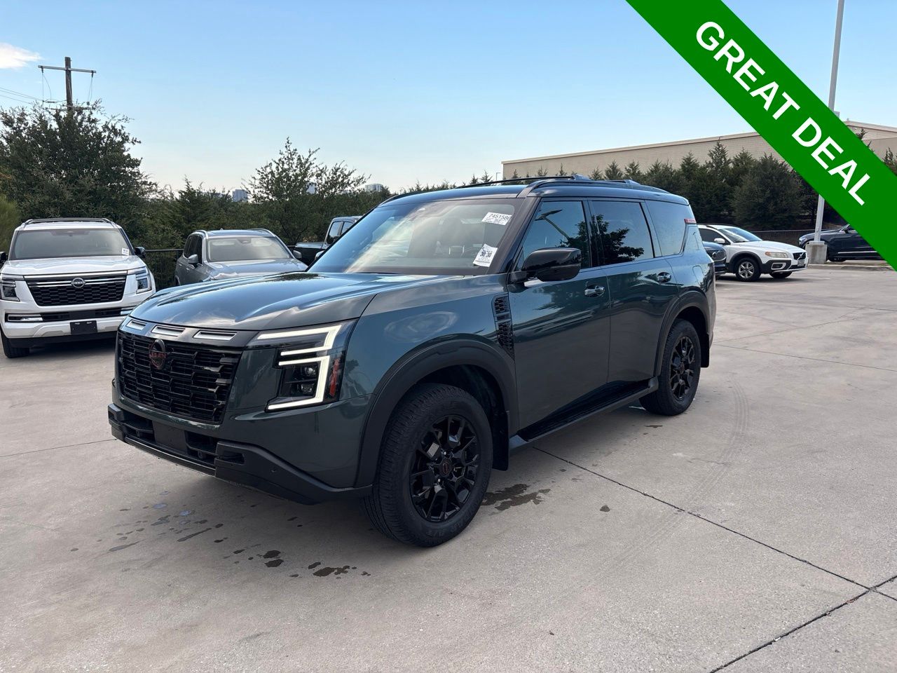Alpine Metallic Super Black 2025 Nissan Armada SUV / Crossover Four-Wheel Drive 9-Speed Automatic