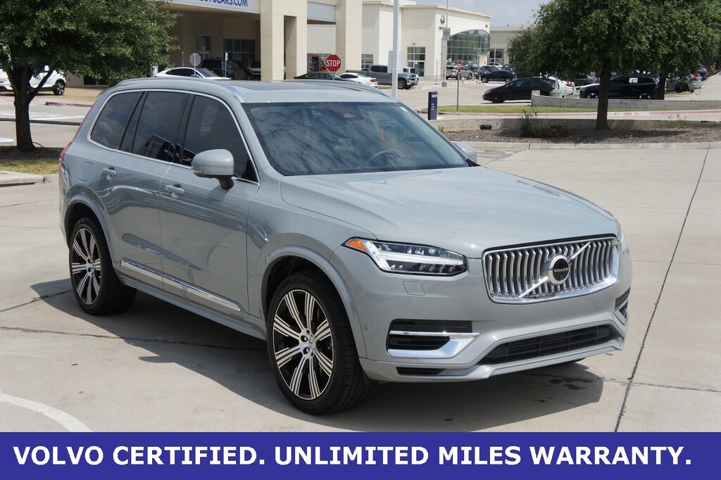 Certified 2024 Volvo XC90 Recharge Plug-In Hybrid T8 Plus Bright Theme 7 Passenger SUV