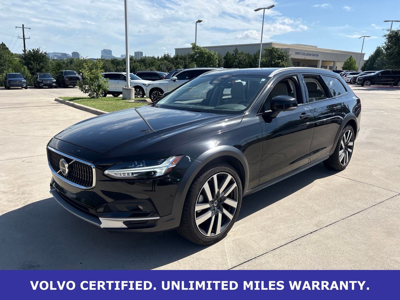 Onyx Black Metallic 2025 Volvo V90 Cross Country B6 Ultra AWD Wagon All-Wheel Drive Automatic