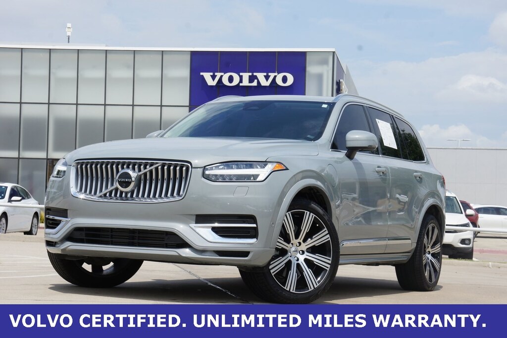 Certified 2024 Volvo XC90 Recharge Plug-In Hybrid T8 Plus Bright Theme 7 Passenger SUV