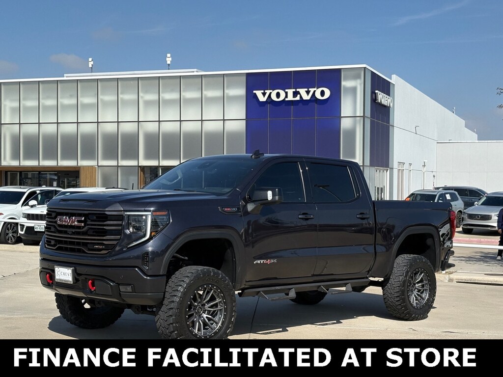 Used 2022 GMC Sierra 1500 AT4X 6.2L V8 4WD Custom Lift Truck