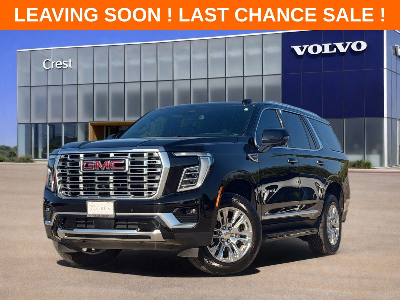 Onyx Black 2025 GMC Yukon SUV / Crossover Four-Wheel Drive 
