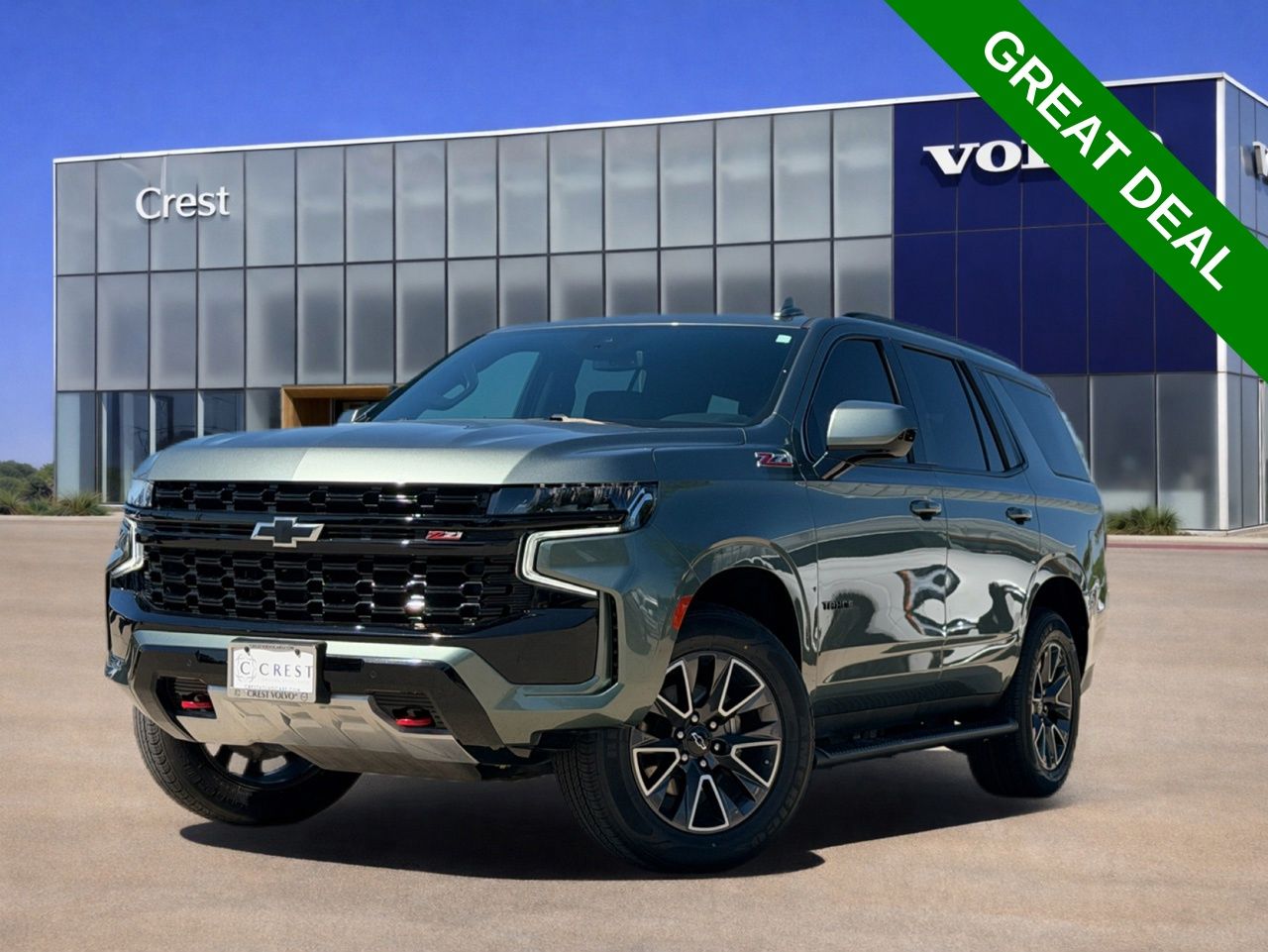 Silver Sage Metallic 2023 Chevrolet Tahoe SUV / Crossover Four-Wheel Drive 
