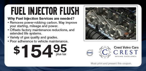 Fuel Injection Service Coupon Volvo Service Specials