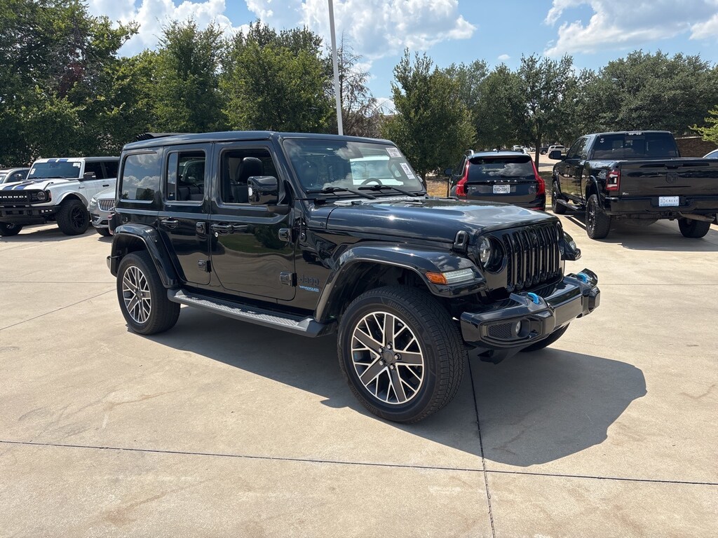 Used 2022 Jeep Wrangler Unlimited Sahara High Altitude 4xe SUV