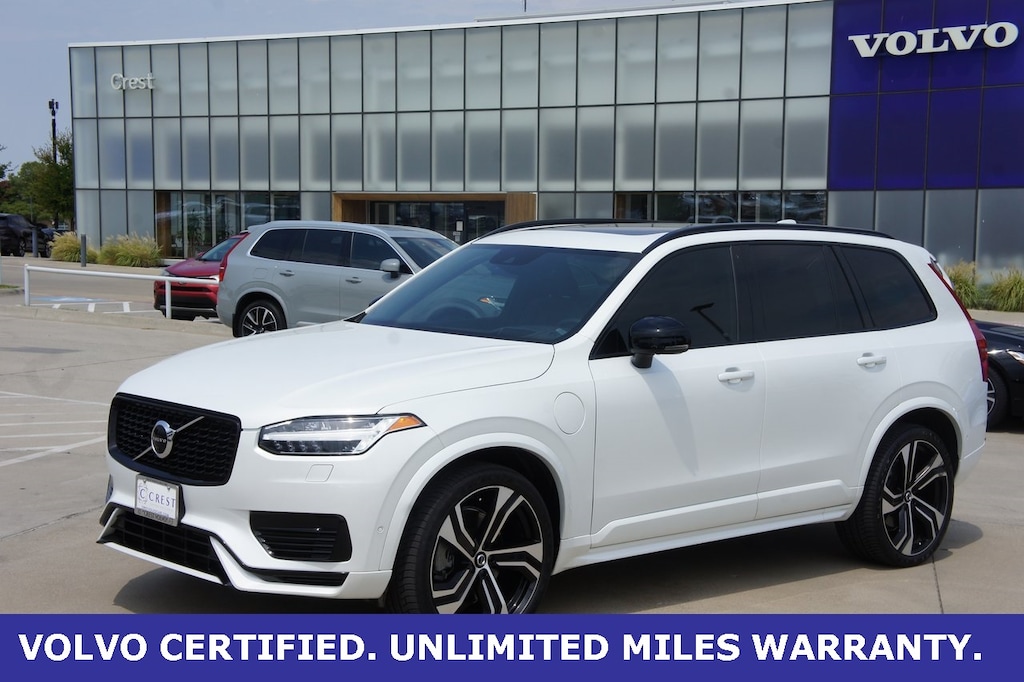 Certified 2022 Volvo XC90 Recharge Plug-In Hybrid T8 R-Design 7 Passenger SUV