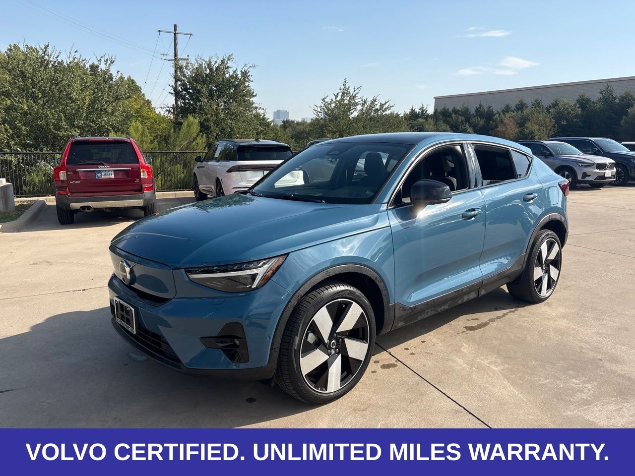 Used 2023 Volvo C40 Ultimate with VIN YV4ED3GM7P2048983 for sale in Frisco, TX