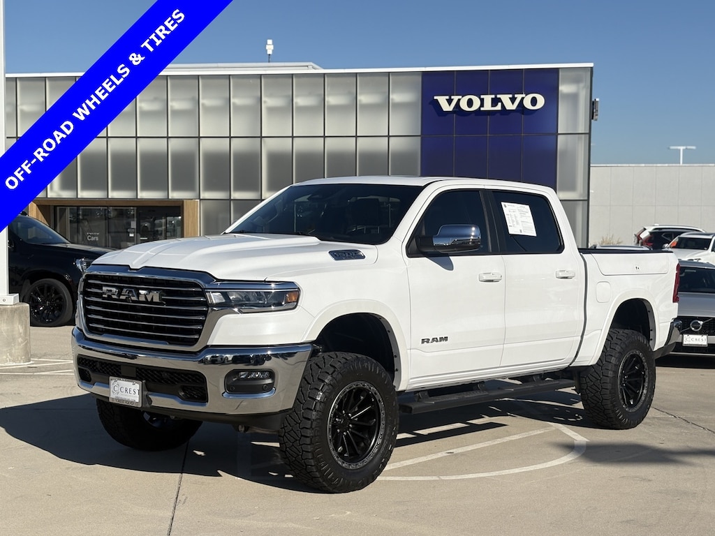Used 2025 Ram 1500 Laramie Crew CAB 4X4 Custom Lift Truck