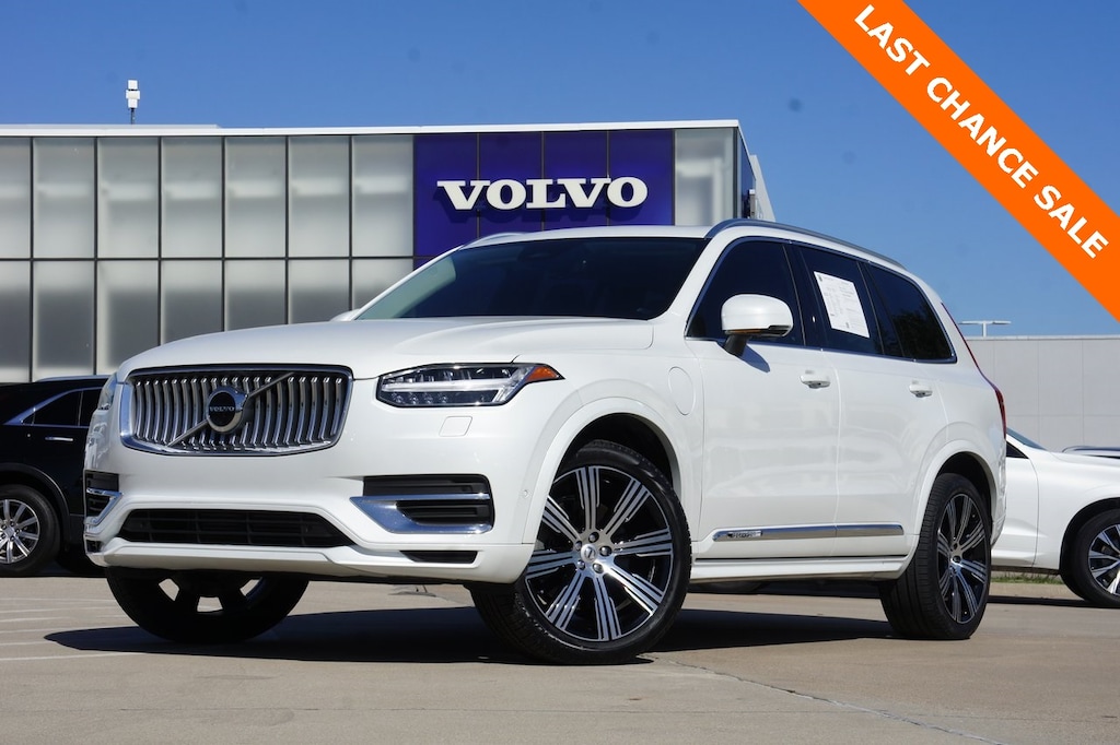 Certified 2023 Volvo XC90 Recharge Plug-In Hybrid T8 Plus Bright Theme 7 Passenger SUV