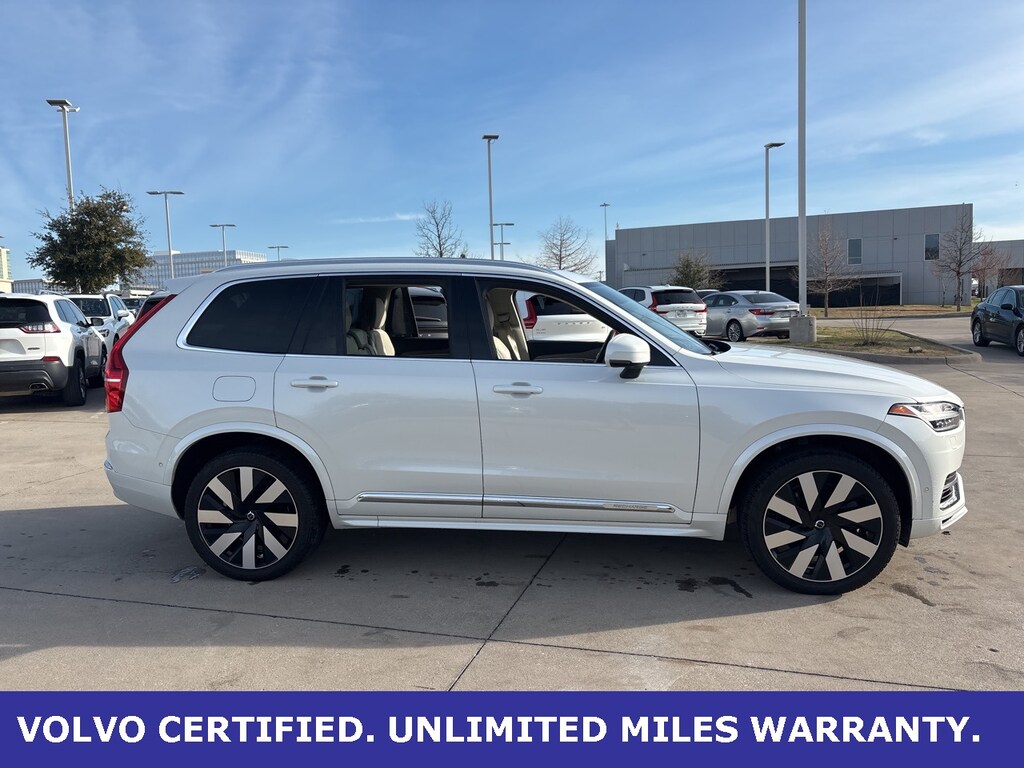Certified 2024 Volvo XC90 Recharge Plug-In Hybrid T8 Plus Bright Theme 7 Passenger SUV