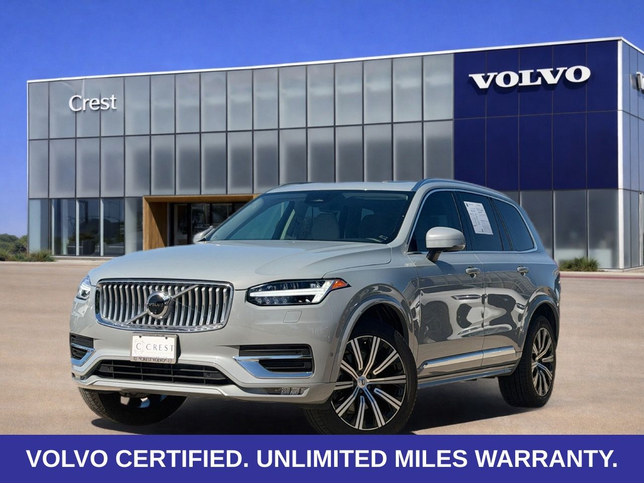 Gray (Vapour Grey Metallic) 2025 Volvo XC90 SUV / Crossover All-Wheel Drive Automatic