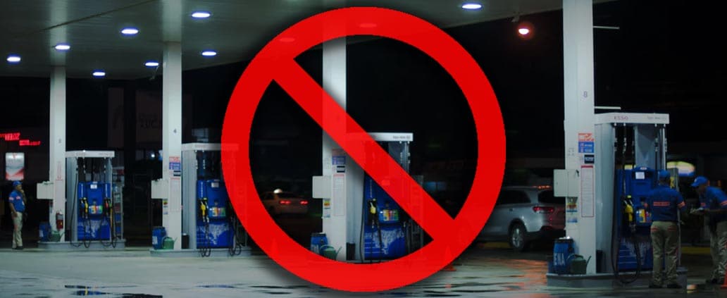Gas Only Vehicles
