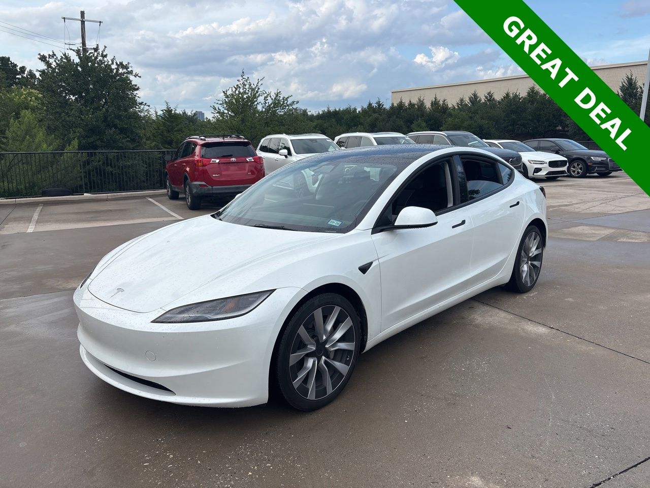 Used 2024 Tesla Model 3 Base with VIN 5YJ3E1EA1RF766596 for sale in Frisco, TX