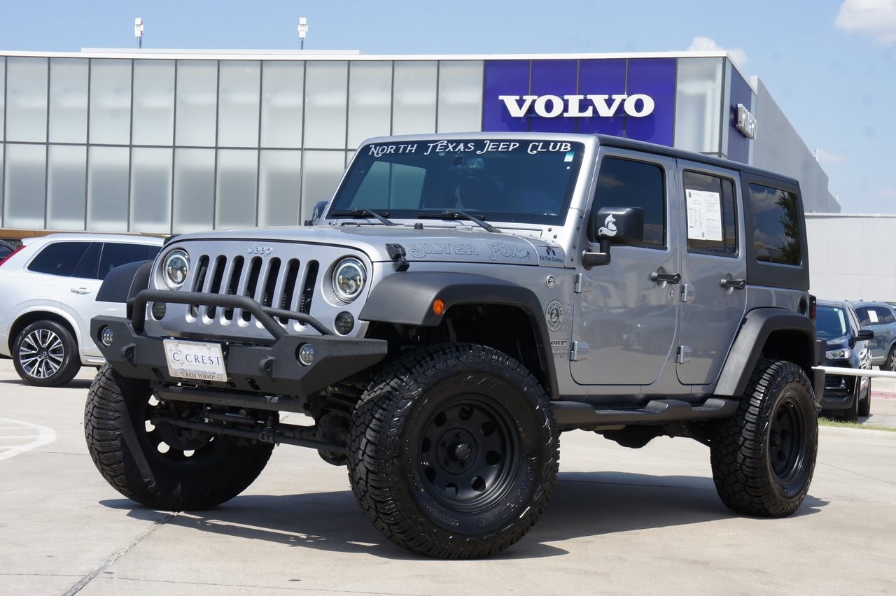 Used 2018 Jeep Wrangler JK Unlimited Sport S with VIN 1C4BJWDG4JL859866 for sale in Frisco, TX