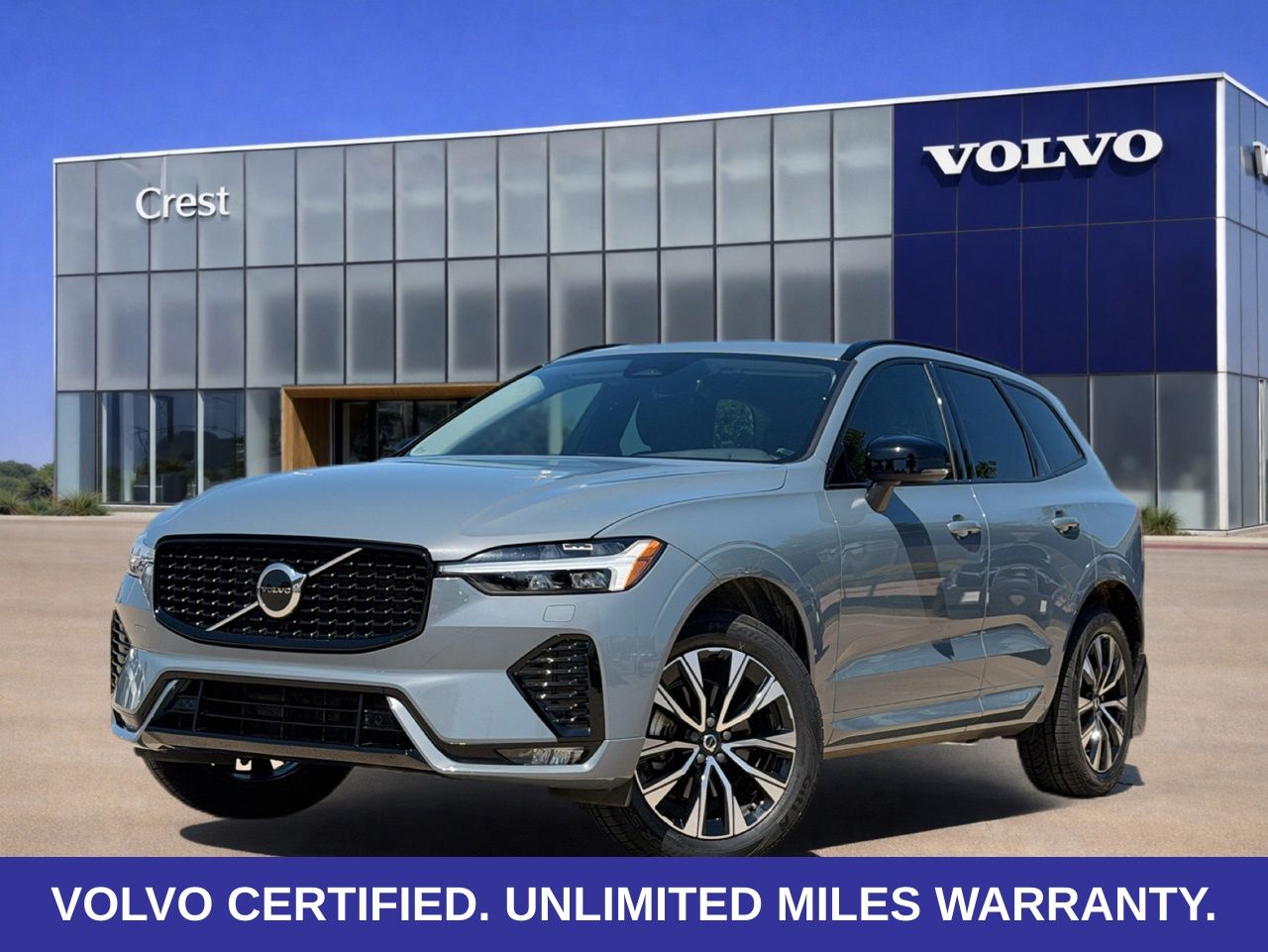 Thunder Gray Metallic 2024 Volvo XC60 SUV / Crossover All-Wheel Drive Automatic