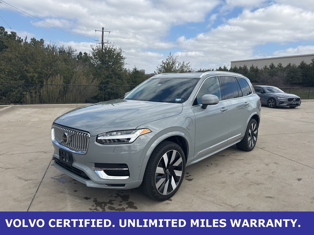 Certified 2024 Volvo XC90 Recharge Plug-In Hybrid T8 Plus Bright Theme 7 Passenger SUV