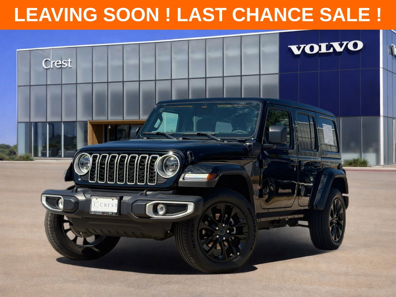 Black Clearcoat 2025 Jeep Wrangler 4xe SUV / Crossover Four-Wheel Drive 8-Speed Automatic