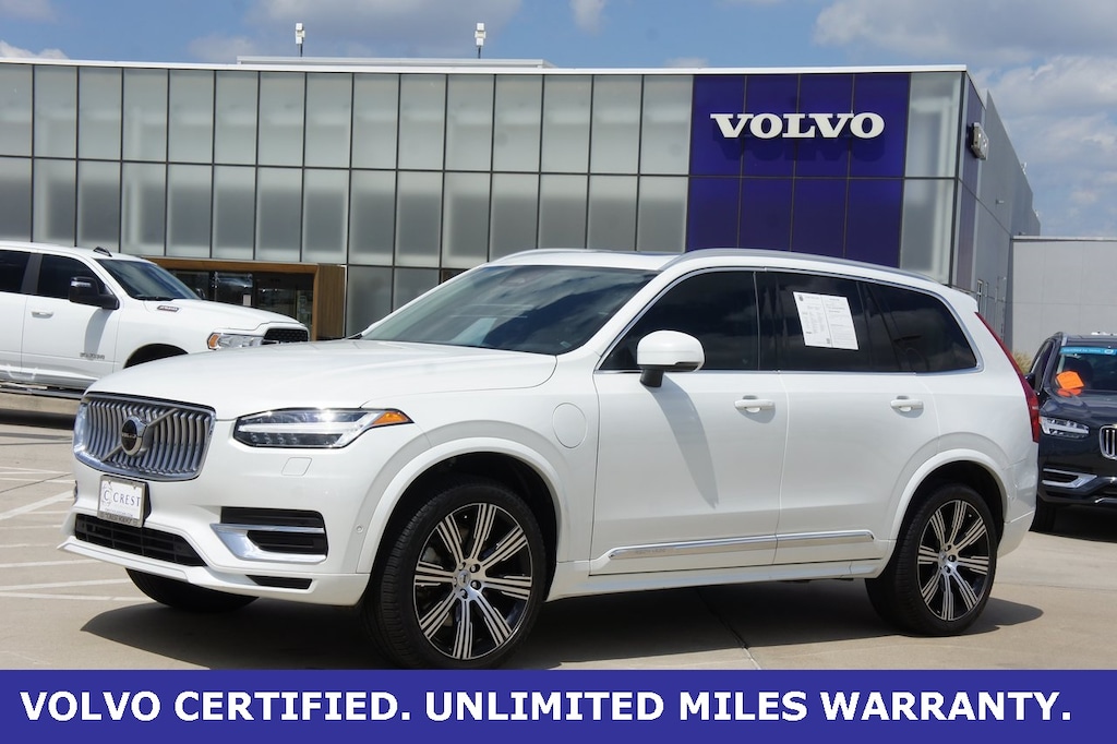 Certified 2023 Volvo XC90 Recharge Plug-In Hybrid T8 Plus Bright Theme 7 Passenger SUV
