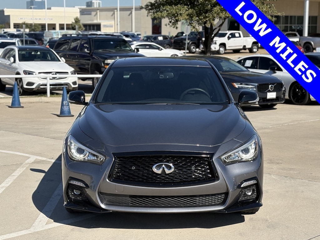 Used 2022 INFINITI Q50 Red Sport 400 Sedan