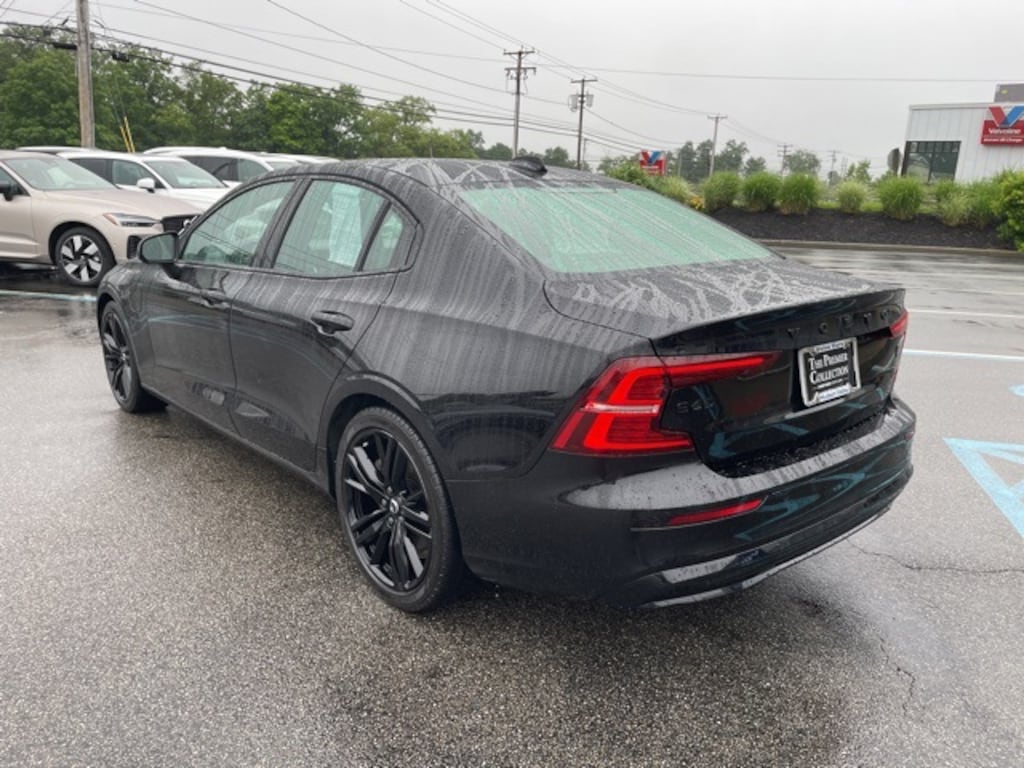 Certified 2023 Volvo S60 Recharge Plug-In Hybrid T8 Core Black Edition Sedan