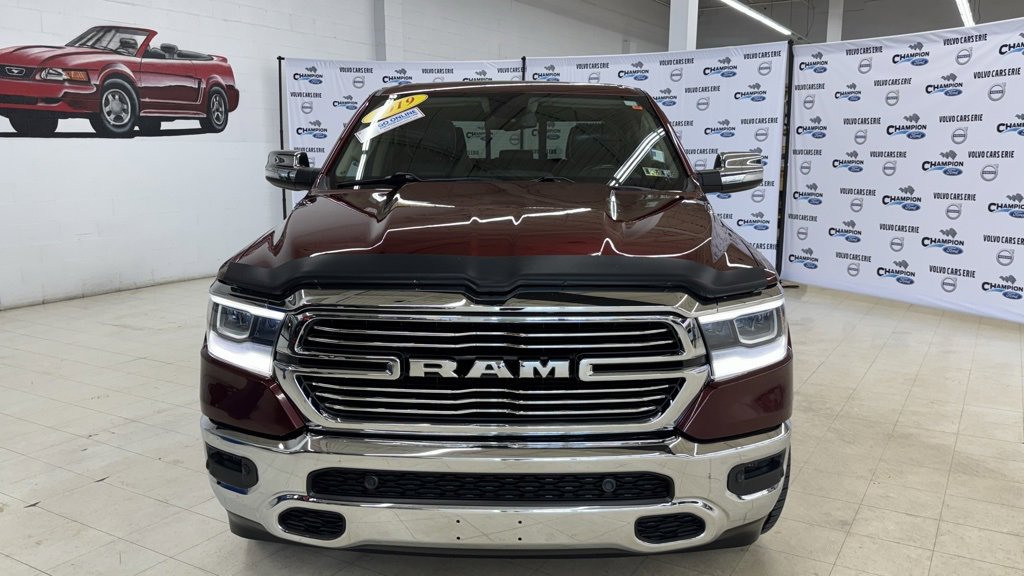 Used 2019 RAM Ram 1500 Pickup Laramie with VIN 1C6SRFJT5KN649607 for sale in Erie, PA