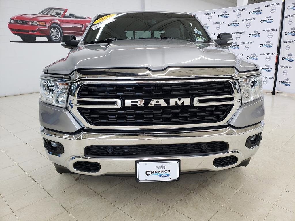 Used 2022 RAM Ram 1500 Pickup Big Horn/Lone Star with VIN 1C6RRFFG5NN443718 for sale in Erie, PA