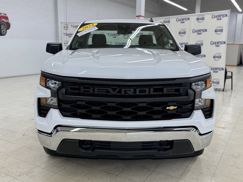 Used 2024 Chevrolet Silverado 1500 Work Truck with VIN 3GCNAAED6RG333123 for sale in Erie, PA