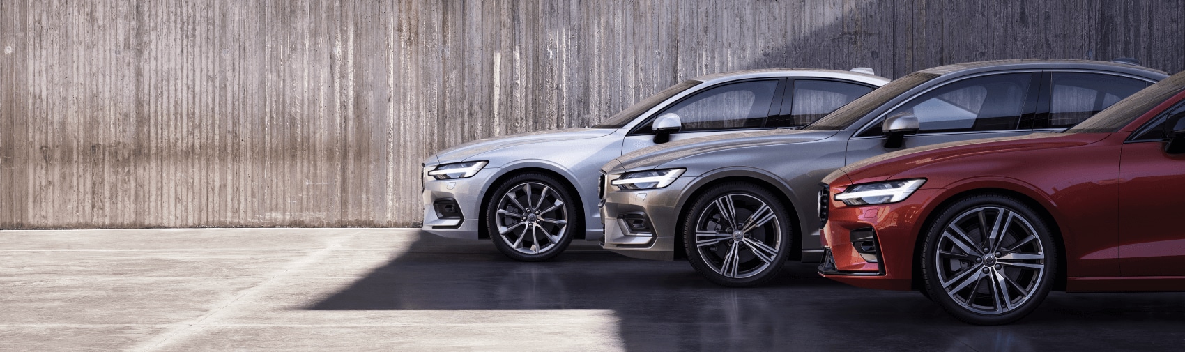 Lineup of New Volvo S90 Sedans