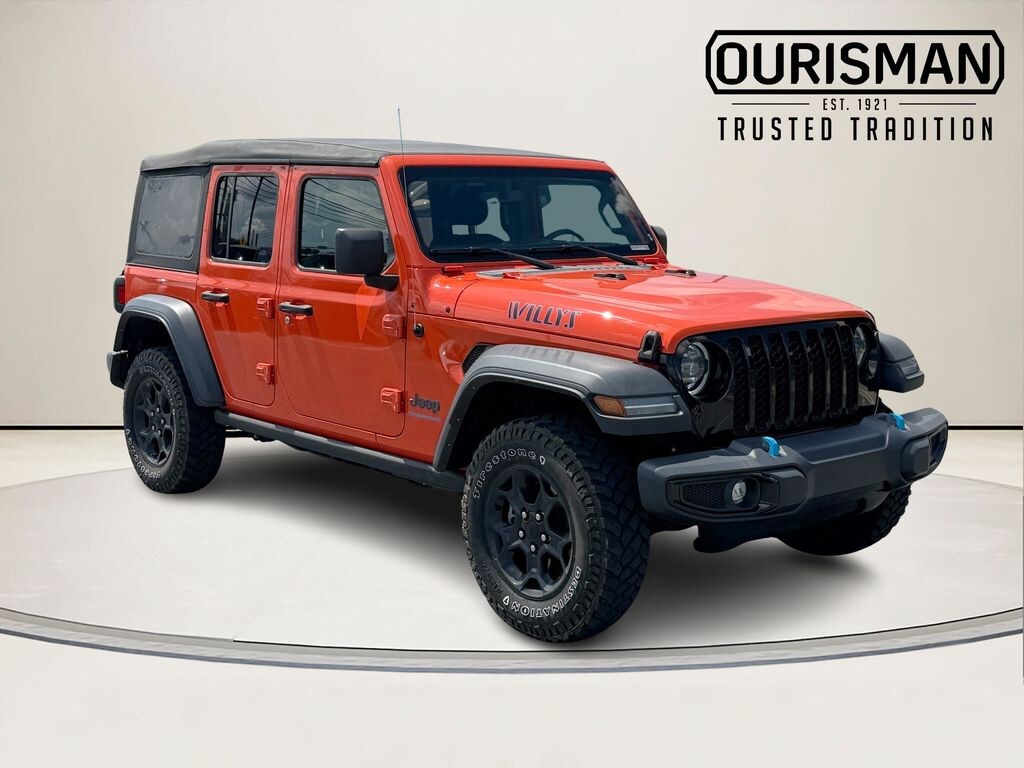 Used 2023 Jeep Wrangler Willys 4xe SUV