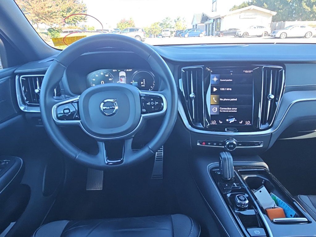 Certified 2022 Volvo S60 Recharge Plug-In Hybrid T8 Black Edition R-Design Extended Range Sedan