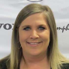 Staff member Sandy Weeks from 0b4046615439
