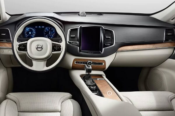 2017 Volvo XC90 front interior 2017 Volvo XC90 front interior