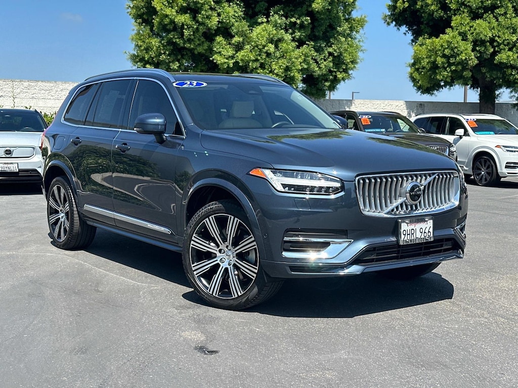 Certified 2023 Volvo XC90 Recharge Plug-In Hybrid T8 eAWD PHEV Plus Bright Theme 7P Sport Utility