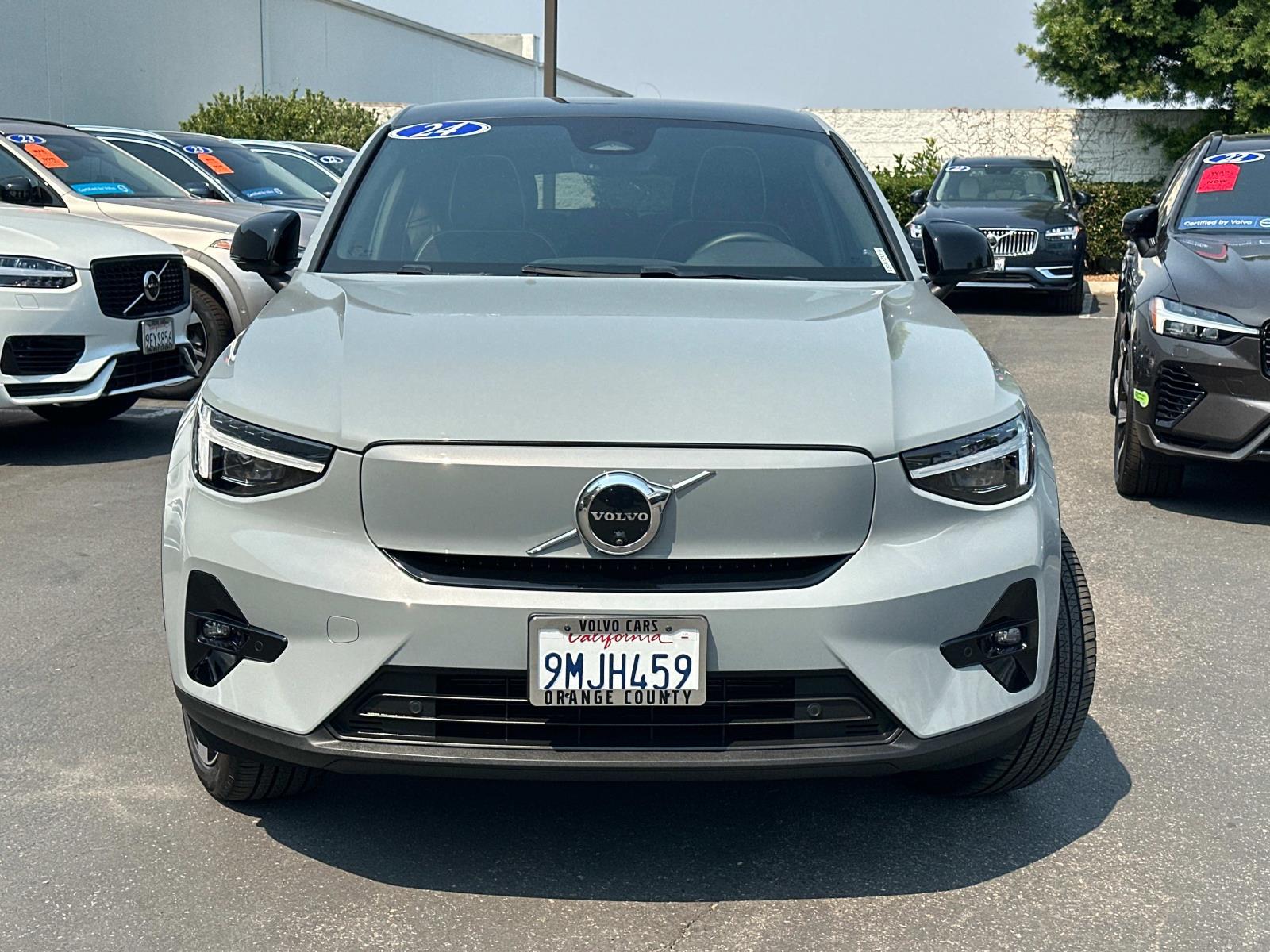 Certified 2024 Volvo C40 Ultimate with VIN YV4ER3GM1R2101309 for sale in Santa Ana, CA