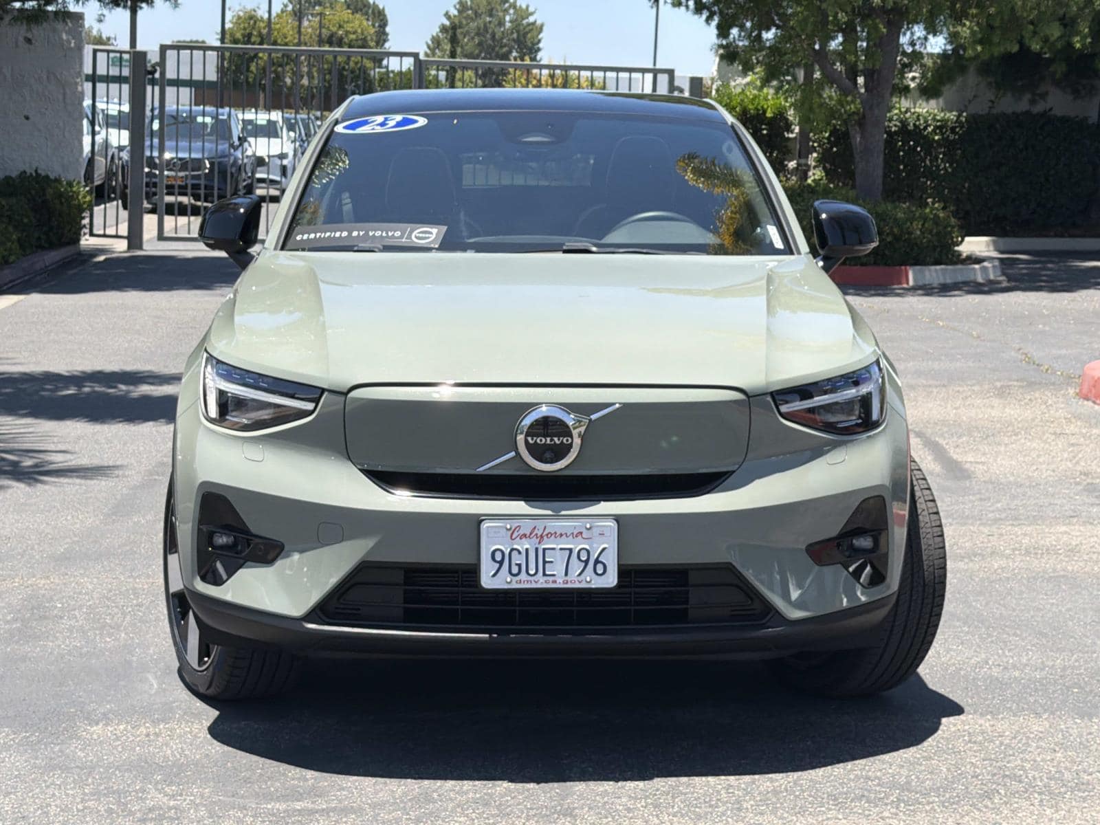 Certified 2023 Volvo C40 Ultimate with VIN YV4ED3GM0P2058982 for sale in Santa Ana, CA