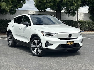 Certified Pre-Owned 2023 Volvo C40 Recharge Pure Electric Twin eAWD Plus Sport Utility YV4ED3GL7P2035965 for Sale in Santa Ana, CA