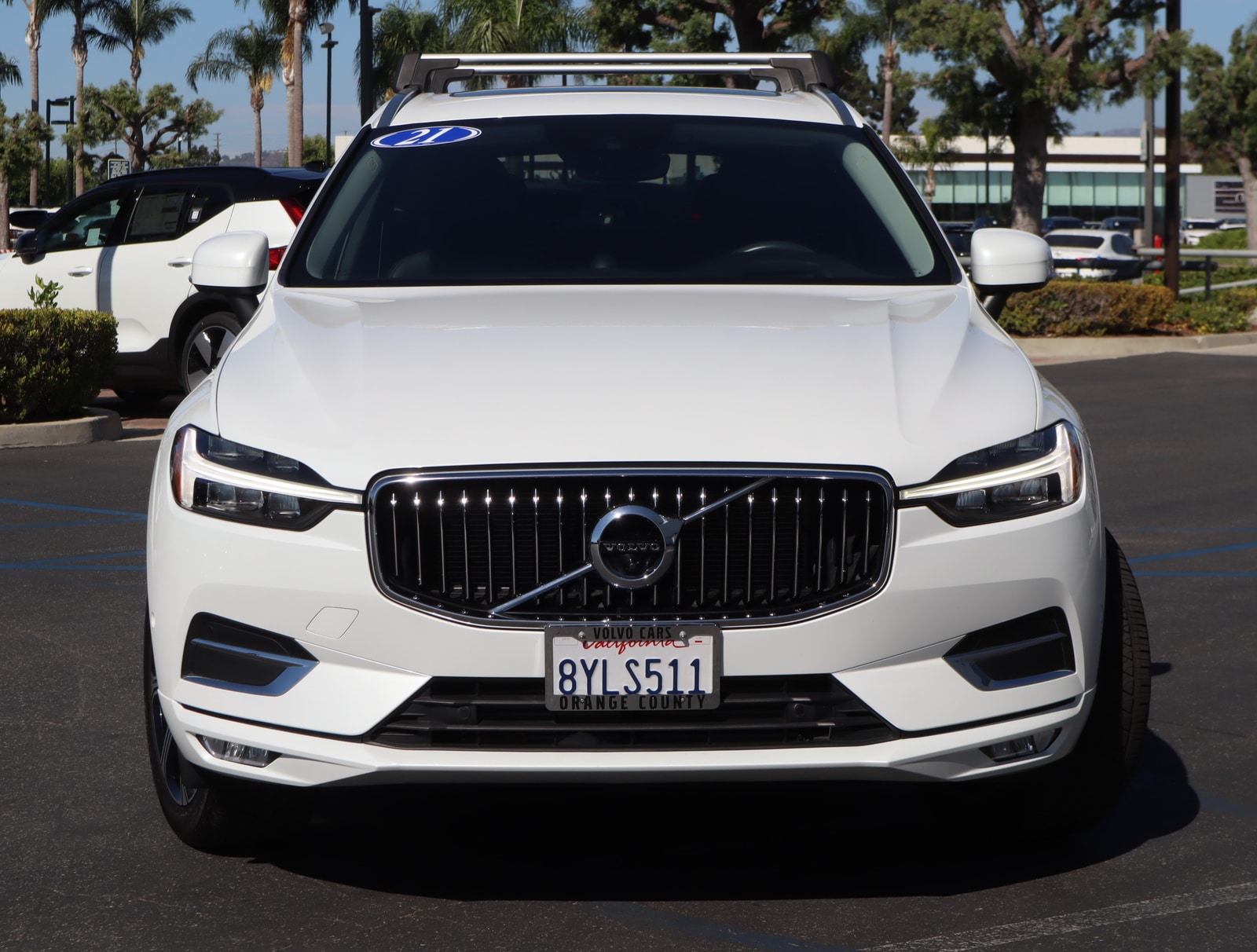 Certified 2021 Volvo XC60 Inscription with VIN YV4102RL8M1855233 for sale in Santa Ana, CA