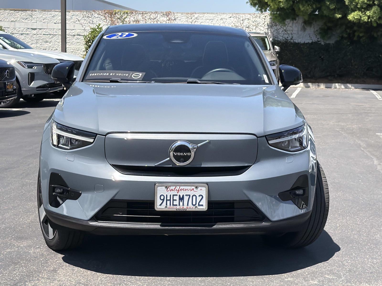 Certified 2023 Volvo C40 Plus with VIN YV4ED3GL8P2028586 for sale in Santa Ana, CA