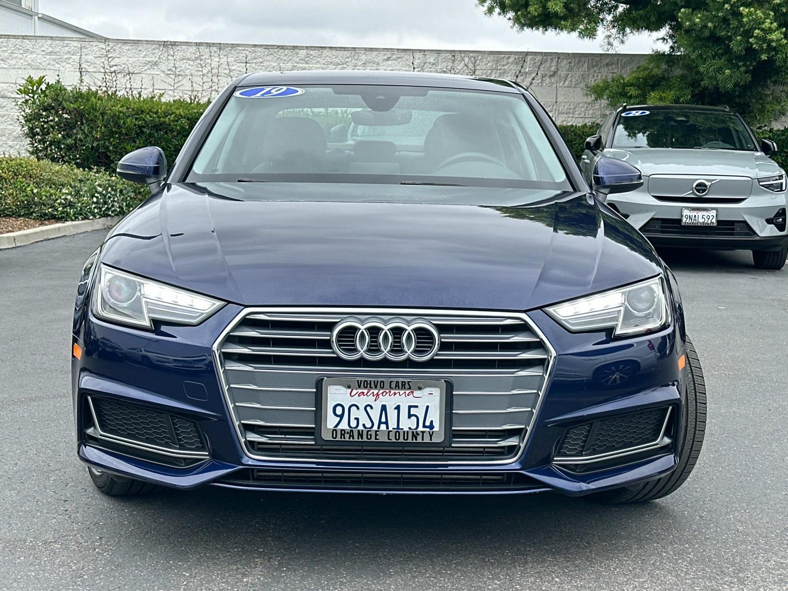 Used 2019 Audi A4 Premium with VIN WAUGMAF48KA061089 for sale in Santa Ana, CA