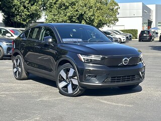Certified Pre-Owned 2023 Volvo C40 Recharge Pure Electric Twin eAWD Ultimate Sport Utility YV4ED3GMXP2027545 for Sale in Santa Ana, CA