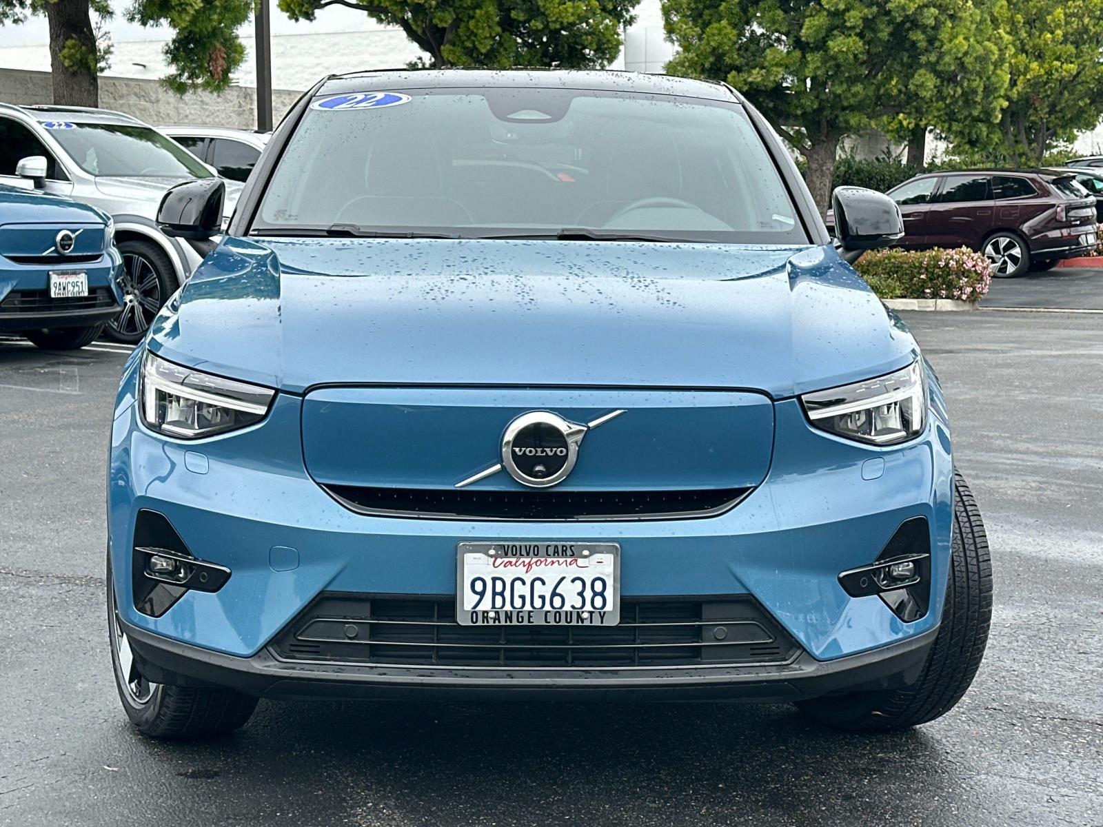 Certified 2022 Volvo C40 Ultimate with VIN YV4ED3GB0N2008143 for sale in Santa Ana, CA