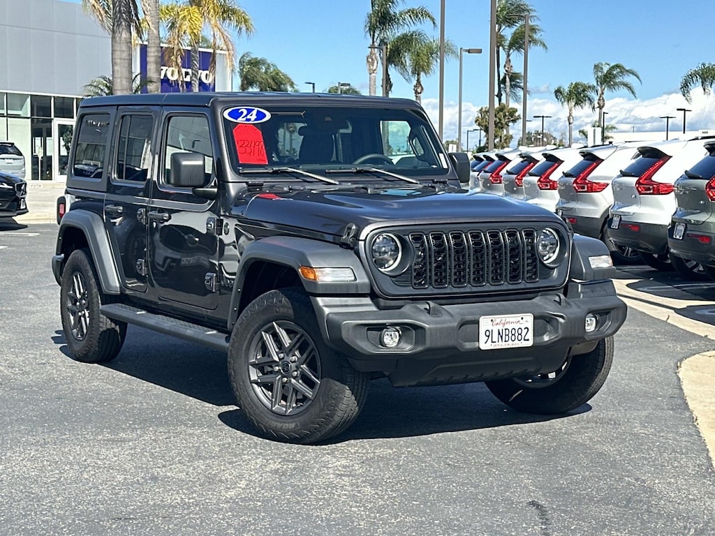 Used 2024 Jeep Wrangler Sport S 4x4 Sport Utility