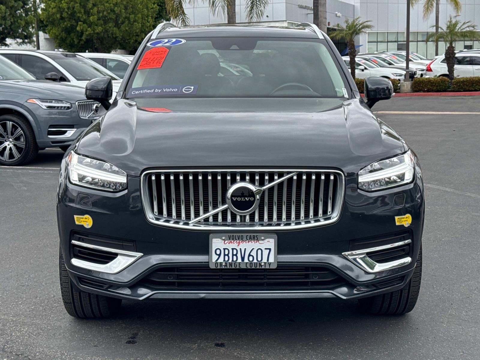 Certified 2022 Volvo XC90 Inscription Expression with VIN YV4H600Z0N1839869 for sale in Santa Ana, CA