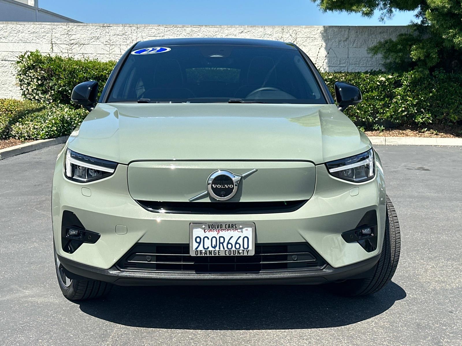 Certified 2022 Volvo C40 Ultimate with VIN YV4ED3GB4N2009246 for sale in Santa Ana, CA