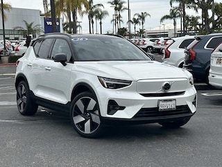 Certified Pre-Owned 2024 Volvo XC40 Recharge Pure Electric RWD Ultimate Sport Utility YV4EH3HM9R2290034 for Sale in Santa Ana, CA