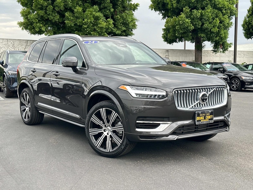 Certified 2024 Volvo XC90 Recharge Plug-In Hybrid T8 eAWD PHEV Plus Bright Theme 7P Sport Utility