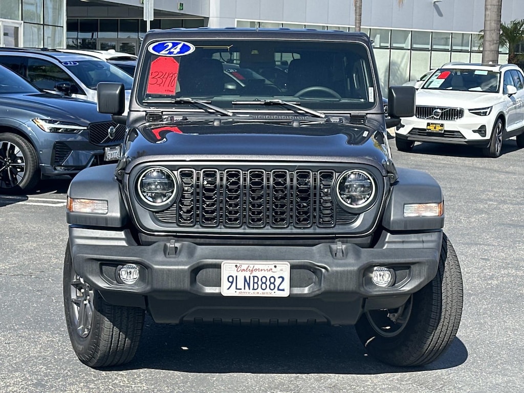 Used 2024 Jeep Wrangler Sport S 4x4 Sport Utility